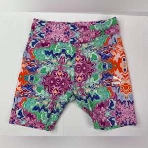 Puma Hypnotize High Rise Biker Shorts Size Medium